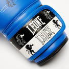Leone iconic Kids boxing gloves -blue